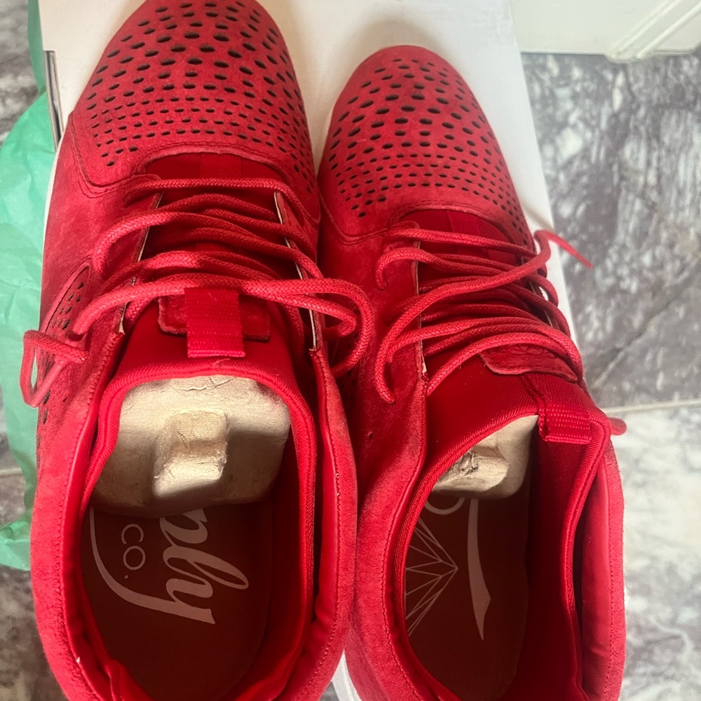 Dimond Supply Co Shoes-Red